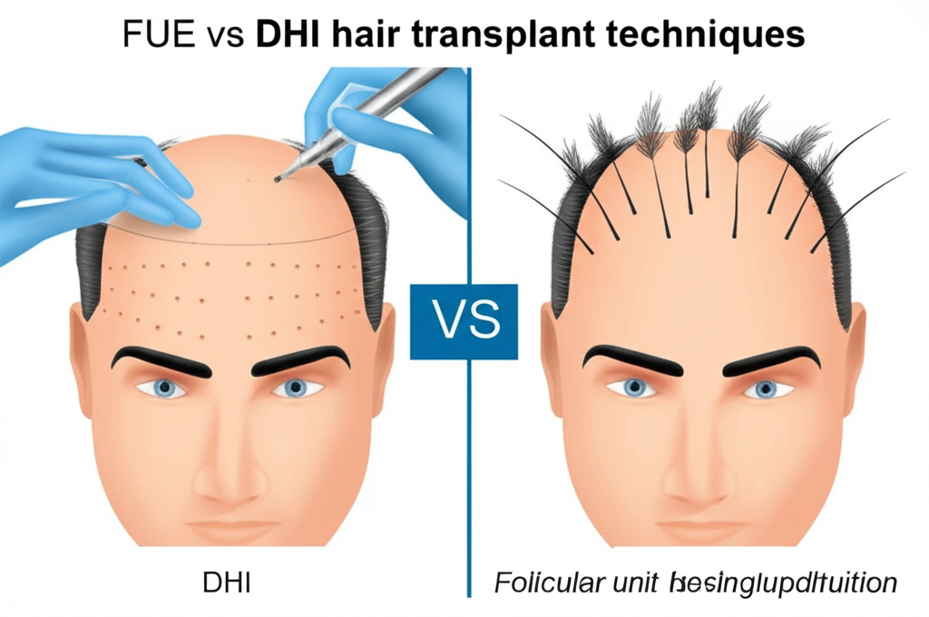 FUE ve DHI Teknikleri: Hangisi Size Uygun?
